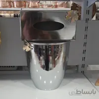 سطل وجادستمال مارال فلزی