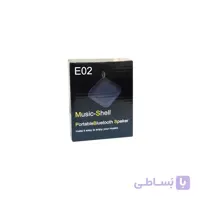 اسپیکر با کیفیت اسپیکر رومیزی بلوتوثی بلندگوی رم خور اسپیکر مناسب گوشی ، کامپیوتر و لبتاب مدل اسپیکر Portable Bluetooth Speaker Music-shell E02