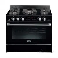 اجاق گاز طرح فر آرویک مدل 541BG - مشکی ا Arvik
