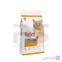 غذای خشک گربه بالغ رفلکس با طعم مرغ و برنج 2 کیلوگرم