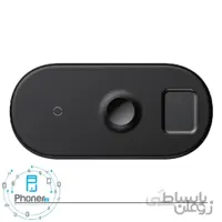 شارژر وایرلس بیسوس Baseus Smart 3in1 WX3IN1-B01 / C01 شارژ گوشی و اپل واچ و ایرپاد توان 18 وات