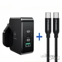 شارژر سریع و کابل شارژ مک دودو Mcdodo CH-693 PD+Quick Charge Travel Charger Set 30W