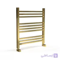 حوله خشک کن استیل طلایی فلت 20