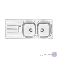 سینک توکار پرنیان استیل مدل PS 2201