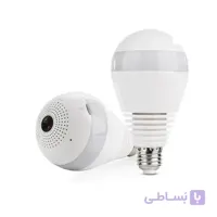 دوربین بیسیم لامپی مدل V380 ا Lamp wireless CCTV - Model V380