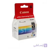 کارتریج جوهرافشان رنگی CL-51 کانن