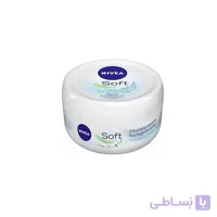 کرم مرطوب کننده نیوآ مدل Soft در حجم 100میلی لیتر ا Nivea Soft moisturizing cream 100ml