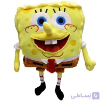 عروسک شخصیت کارتونی باب اسفنجی ارتفاع 40 سانتیمتر