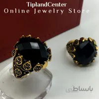 انگشتر نگین دار مردانه کد 842973