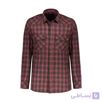 پیراهن پشمی مردانه آستین بلند رگولار