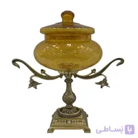 شكلات خوري دسته دار آبگز عسلی پایه برنز