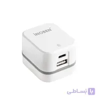 شارژر دیواری آینوبن مدل iCHARGE W34C ا iNOBEN iCHARGE W34C Dual USB Wall Charger
