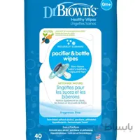 دستمال مرطوب پاک کننده وسایل کودک دکتر براون Dr Brown’s