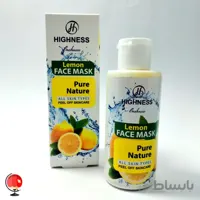 ماسک صورت انشور هاینس HIGHNESS مدل Lemon حجم 120 میلی لیتر