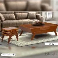 ست میز جلومبلی عسلی شازنا