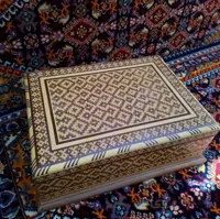جعبه پذیرایی جُوَک کاری و معرق کاری کد ۱۰۲۰۷۲
