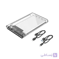 باکس هارد اینترنال به اکسترنال اوریکو Orico 2.5 inch Type-C Hard Drive Enclosure 2139C3-G2 ا ORICO 2139C3-G2 4TB SATA 2.5 INCH USB3.1 GEN2 USB-C / TYPE-C INTERFACE TRANSPARENT HARD DRIVE ENCLOSURE