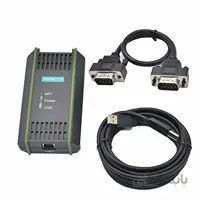 کابل USB Amsamotion کابل USB مناسب برای زیمنس S7-200 300 400 PLC USB 6GK1571-0BA00-0AA0 آداپتور کامپیوتر کابل USB پورت USB کابل برنامه نویسی USB 6GK15710BA000AA0 کابل دانلود