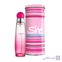 ادوتویلت زنانه شی She مدل پرتی is pretty حجم 50 میلی لیتر ا eau de toilette she for women model is pretty 50ml