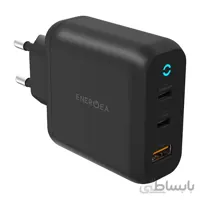 شارژر دیواری انرژیا مدل AMPCHARGE GaN65 با دو درگاه USB-C و USB-A