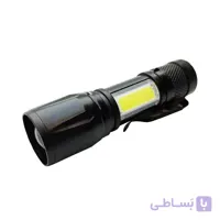 چراغ قوه دستی مدل شارژی با نور مهتابی