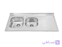 سینک روکار درسا مدل DS329 لگن راست
