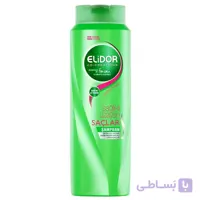شامپو الیدور سبز مخصوص رشد و تقویت مو حجم 550 میلی لیتر ا ELiDOR saglikli uzayan saçlar Shampoo 550ml