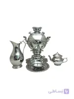 سرویس سماور طوفان ۶ لیتر تخم مرغی ساده