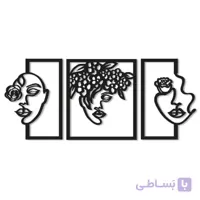 تابلو ست صورت سه تکه