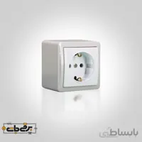 پریز روکار ارت دار مدل شهاب پارت الکتریک