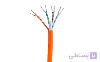 کابل شبکه نگزنس cat6 UTP با تست فلوک ا Nexgans cat6 UTP network cable with PVC coating with flow test