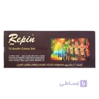 رنگ اکریلیک ۱۲ رنگ رپین مدل ۱۹۶۰