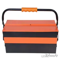 جعبه ابزار فلزی 40 سانتی 3 طبقه تانوس مدل MTB-01-403