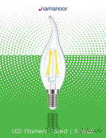لامپ LED اشکی فیلامنتی (Filament-Tiled) 5وات نمانور