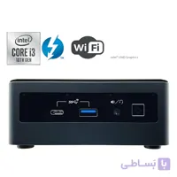 مینی پی سی اینتل Intel NUC 10i3FNH 4G-1TB
