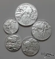 ست کامل سکه های کاتانگا