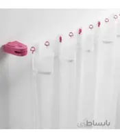 میله پرده سیمی ایکیا مدل FÖRSYNT رنگ صورتی