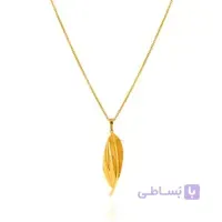 آویز طلا طرح برگ کد CP345