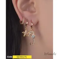 گوشواره سه تایی ysx