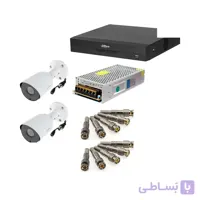 پکیج 4 کانال دوربین مداربسته داهوا XVR 5104-1200TP