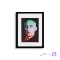 تابلو دکتر مصدق طرح سه بعدی