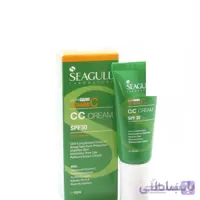 کرم رنگی متعادل کننده چربی پوست CC سی گل Seagull حاوی SPF30 حجم 40 میلی گرم ا Seagull Balancing Skin Oil CC Cream SPF30 40ml