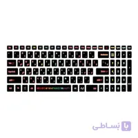 استیکر کیبورد طرح مشکی