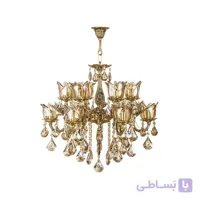 لوستر چشمه نور 12 شعله کد C2515/6 ا Cheshmeh Noor C2515/6 Twelve flames Chandelier