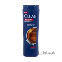 شامپو مردانه ضدشوره تقویت کننده مو مدل Hair Fall Defense کلیر 400 میل