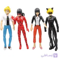 فیگور دختر کفشدوزکی 4 عددی
