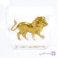 تندیس کریستال طلاکوب نماد ماه تولد مرداد سایز بزرگ کد CS05B