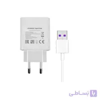 کابل و شارژر سوپر فست شارژ اصلی هواوی Huawei Mate 10 Pro