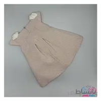پیراهن دخترانه مجلسی صورتی طلایی