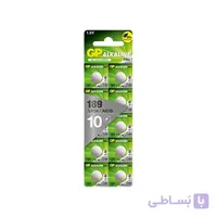 باطری سکه ای الکالاین جی پی AG10 LR54 V10